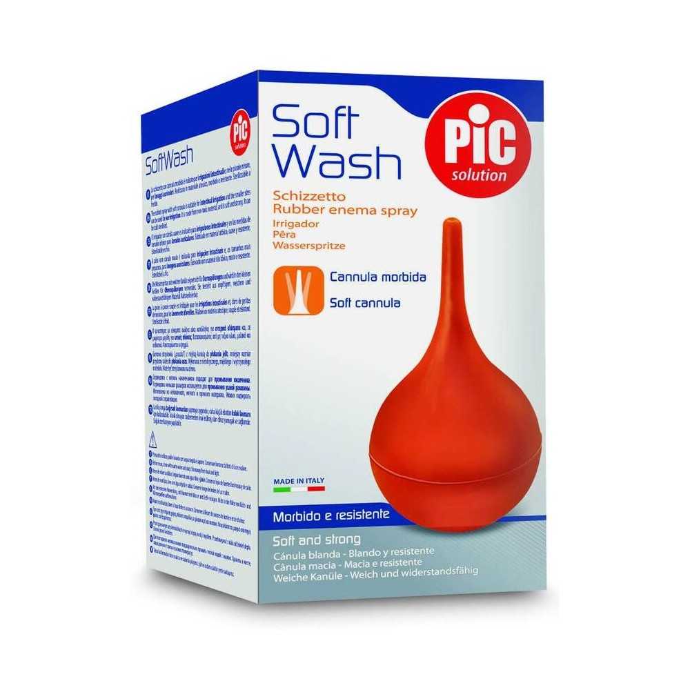 Pic Solution Soft Wash Pera Con Cánula Suave, Nº 06, 1 Ud