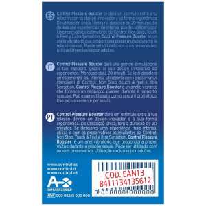 Control Pleasure Anillo Vibrador Booster