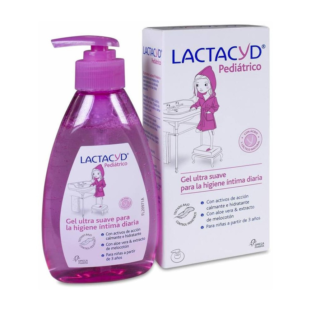 Lactacyd Pediátrico Gel Higiene Íntimo 200 Ml