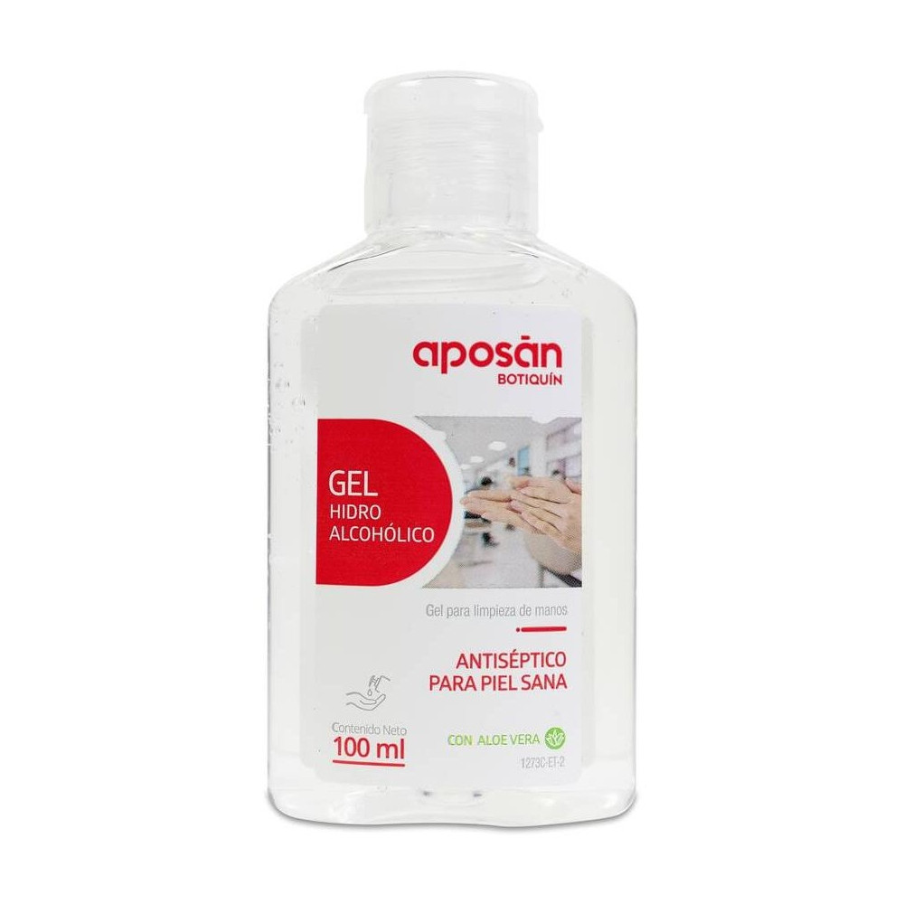 Aposán Gel Biocida Desinfectante Manos 72% Alcohol, 100 Ml