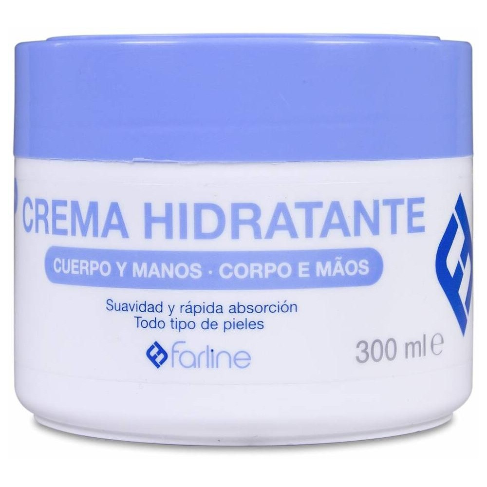 Farline Crema Hidratante Para Cuerpo Y Manos, 300 Ml