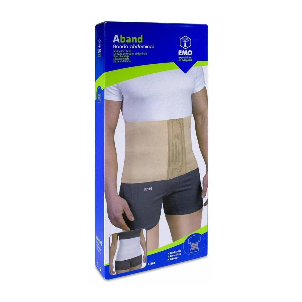Emo Banda Abdominal Algodón Fj160 Beige Talla Xl, 1 Ud