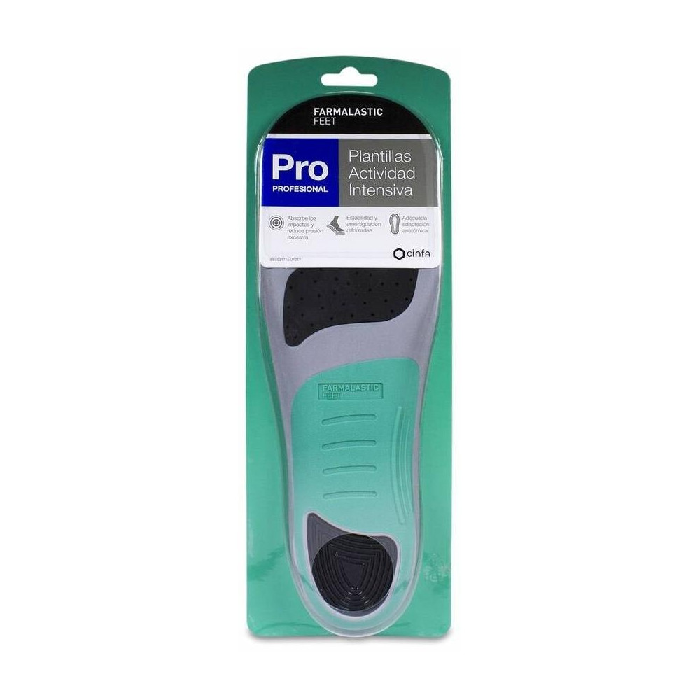 Farmalastic Plantillas Pro Talla S, 1 Par