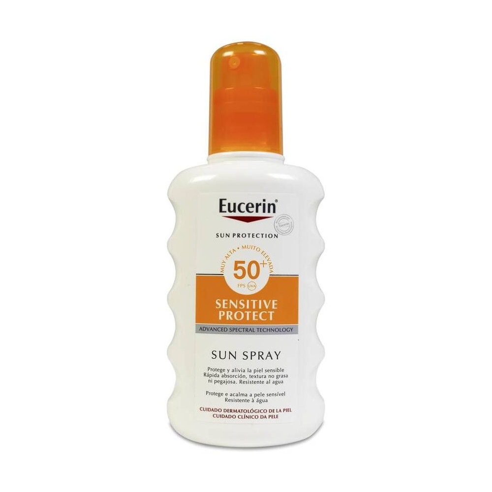 Eucerin Sun Spray Sensitive Protect Spf50+ 200Ml