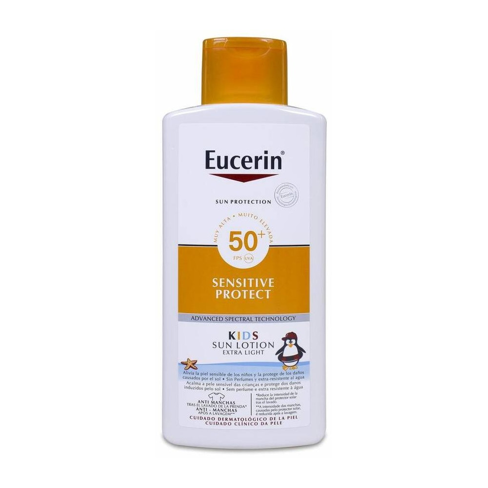 Eucerin Sun Lotion Sensitive Protect Kids Fps 50+, 400 Ml
