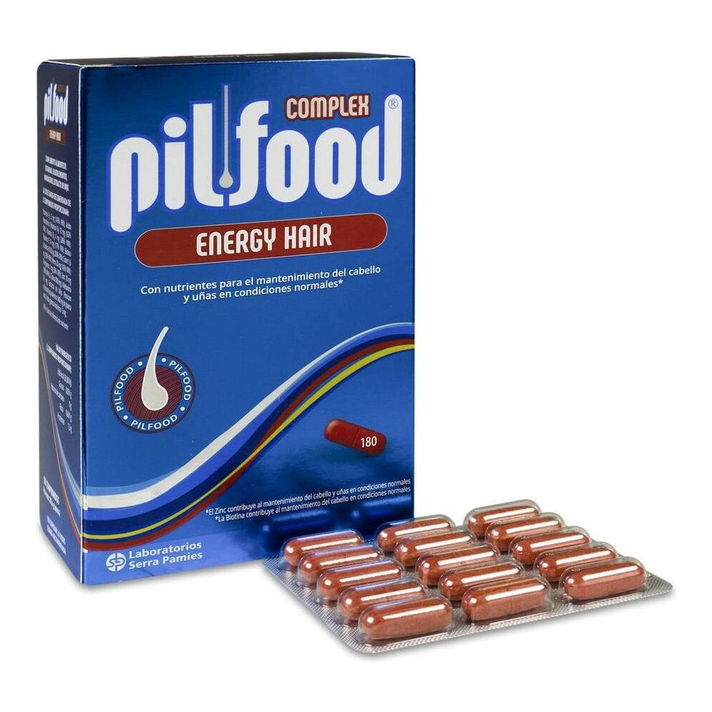 Pilfood Complex Energy Hair, 180 Comprimidos