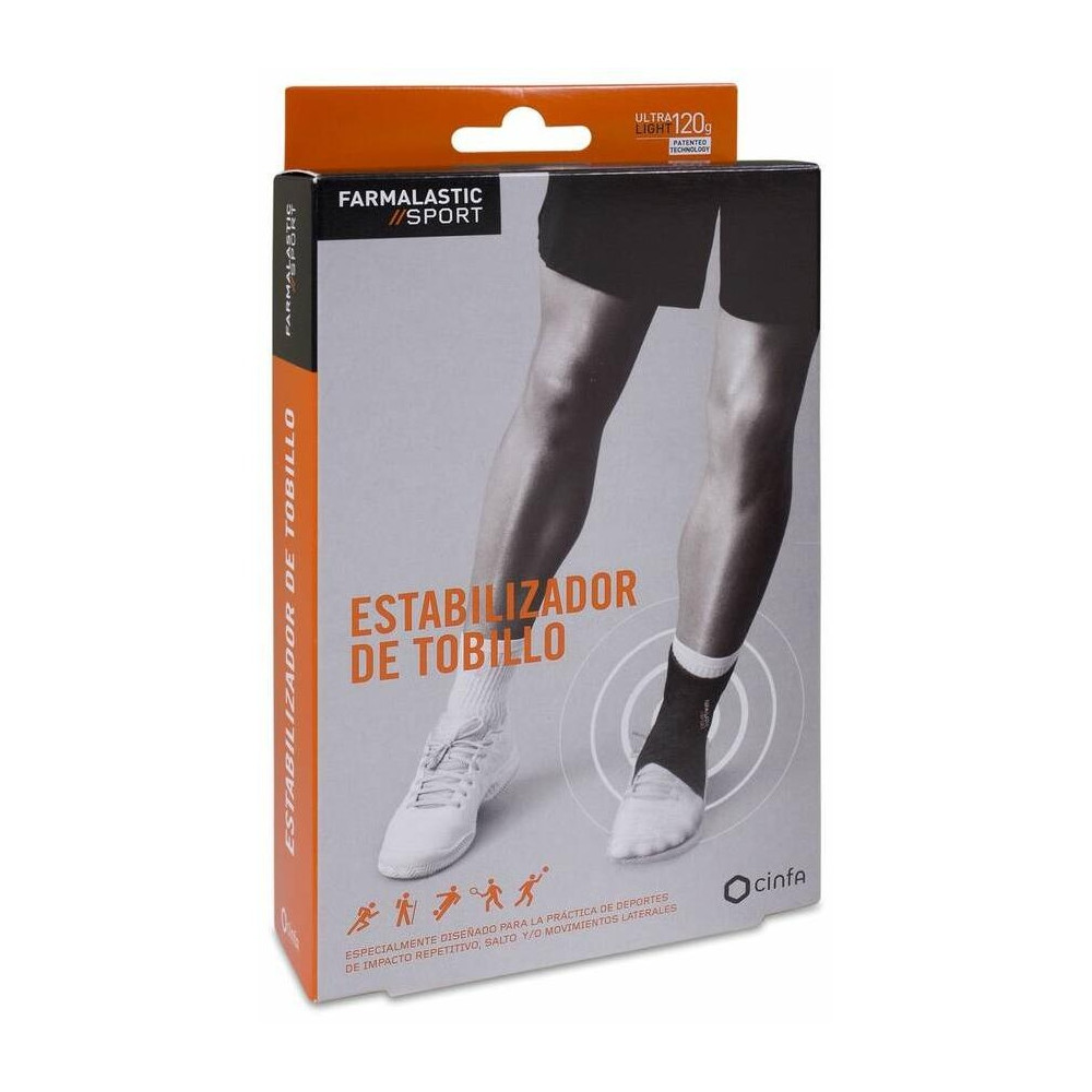 Farmalastic Sport Estabilizador Tobillo Talla S, 1 Ud