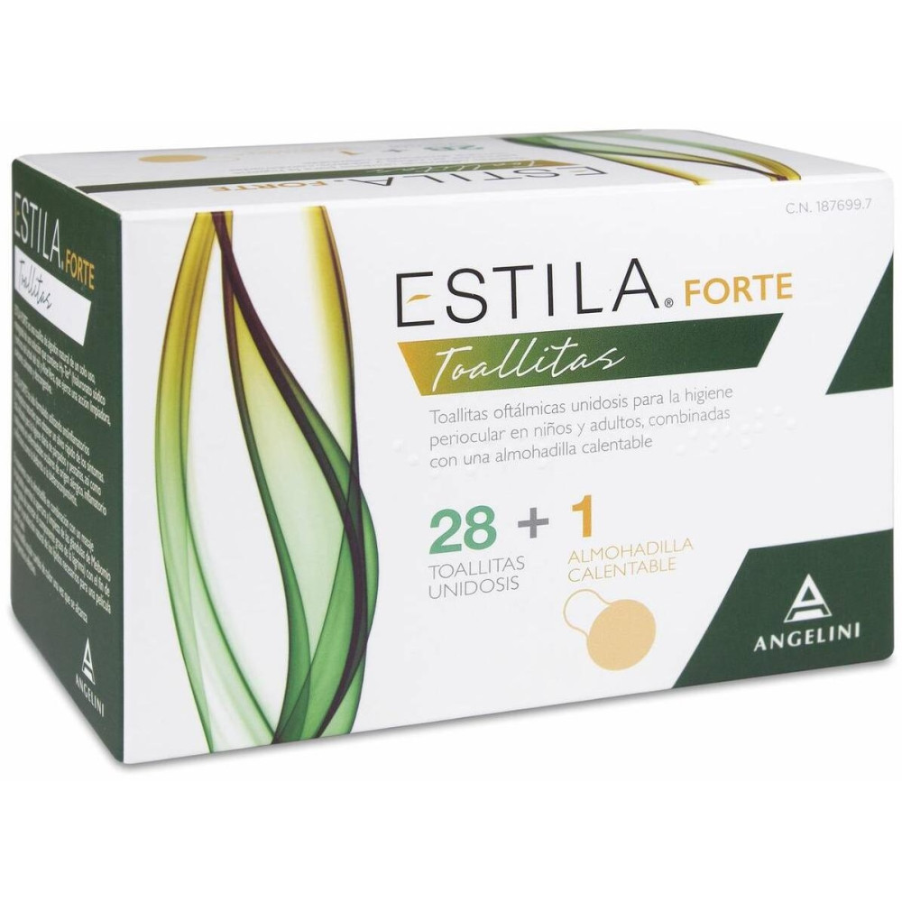 Estila Forte Toallitas 28 Toallitas + Almohadilla