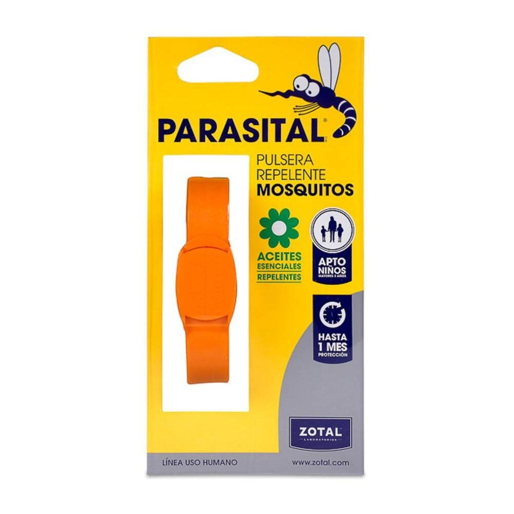 Parasital Pulsera Antimosquitos, 1 Unidad