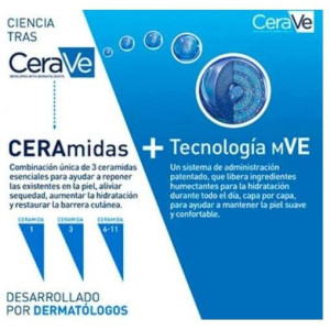 Cerave Crema Hidratante Piel Seca 340 Gr