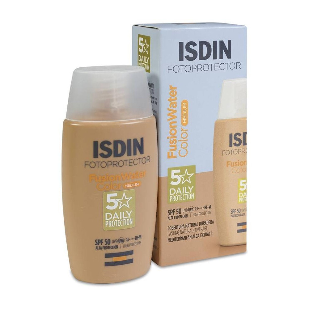 Isdin Fusion Water Color Medium Fotoprotector Spf 50, 50 Ml