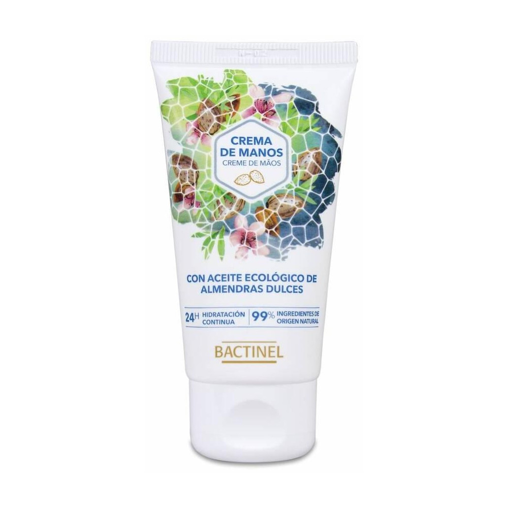 Bactinel Crema De Manos 24H Natural, 50 Ml