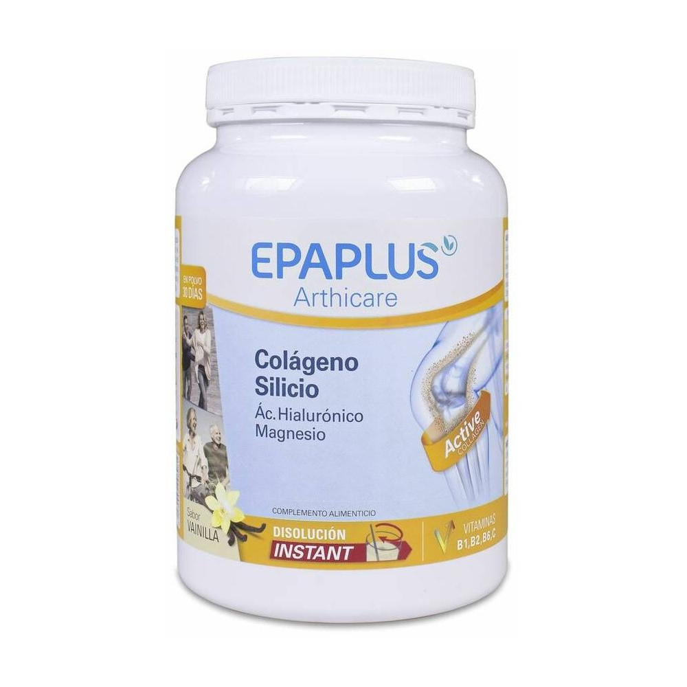 Epaplus Colágeno + Ác. Hialurónico + Magnesio En Polvo 30 Días Sabor Vainilla 325G
