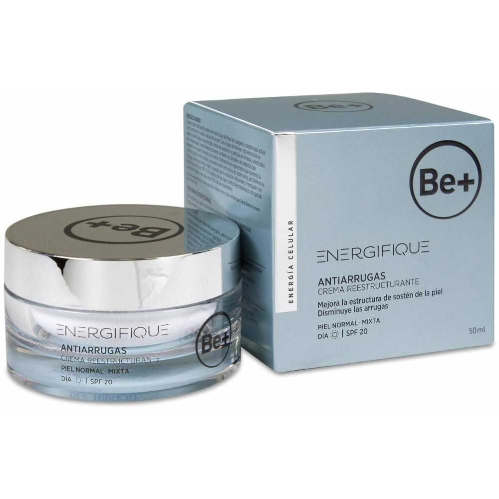 Be+ Energifique Antiarrugas Crema Reestructurante Piel Normal/Mixta Spf 20, 50 Ml