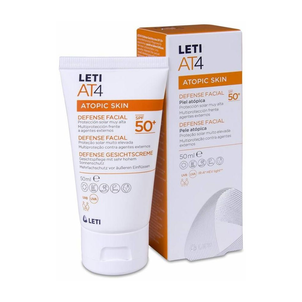 Leti At4 Atopic Skin Defense Facial Spf 50 50Ml
