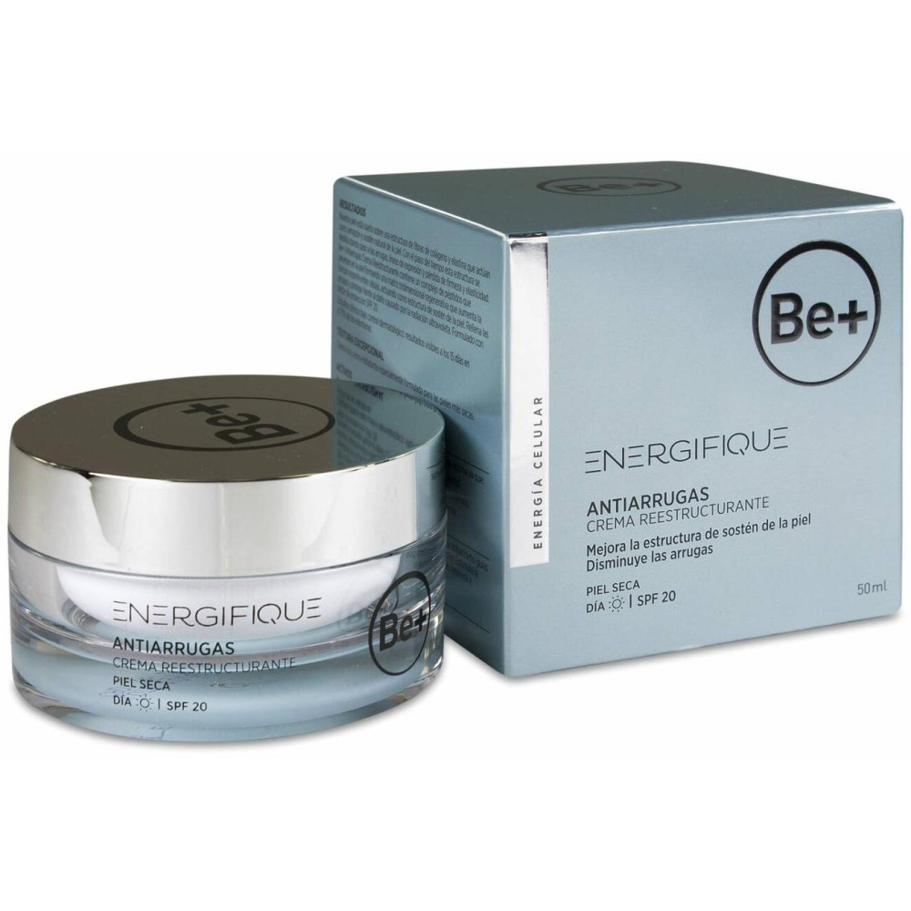 Be+ Energifique Antiarrugas Reestructurante Piel Seca Spf 20, 50 Ml