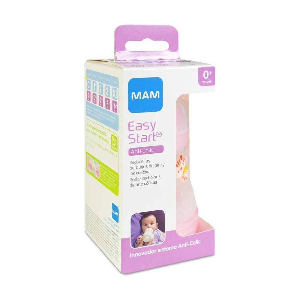 Mam Biberón Easy Start Anticólicos +0 Meses, 160 Ml