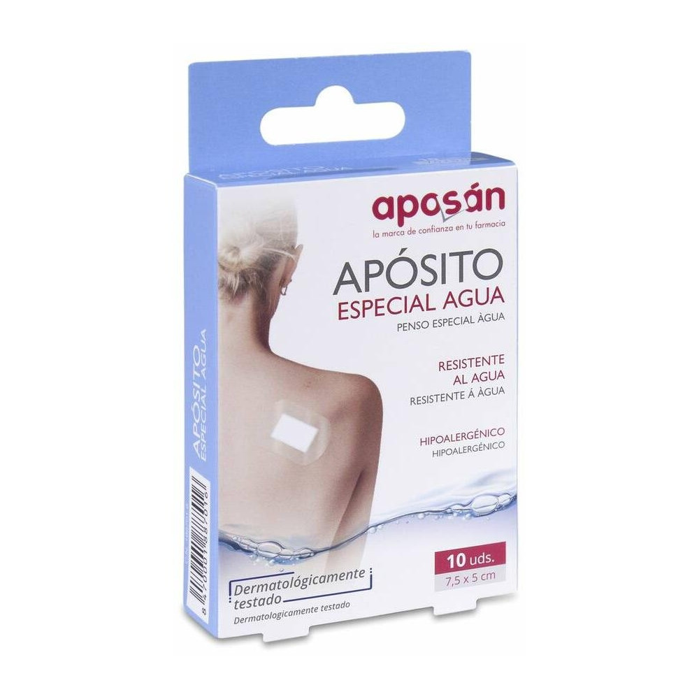 Aposán Apósito Agua 7,5X5 Cm, 10 Uds