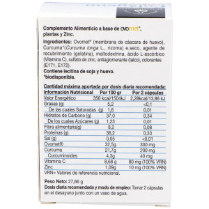 Colageno Forte Colageno+Ovomet+Curcuma 60Cap.