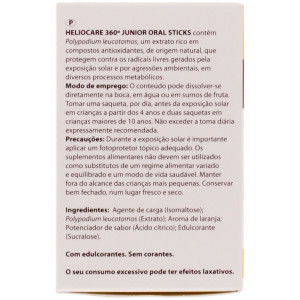 Heliocare 360º Junior Oral Sticks, 20 Uds