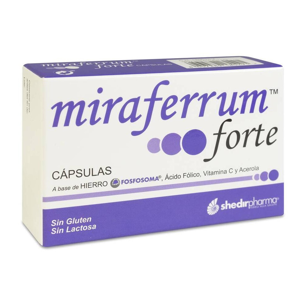 Miraferrum Forte Complemento Alimenticio 30 Cápsulas