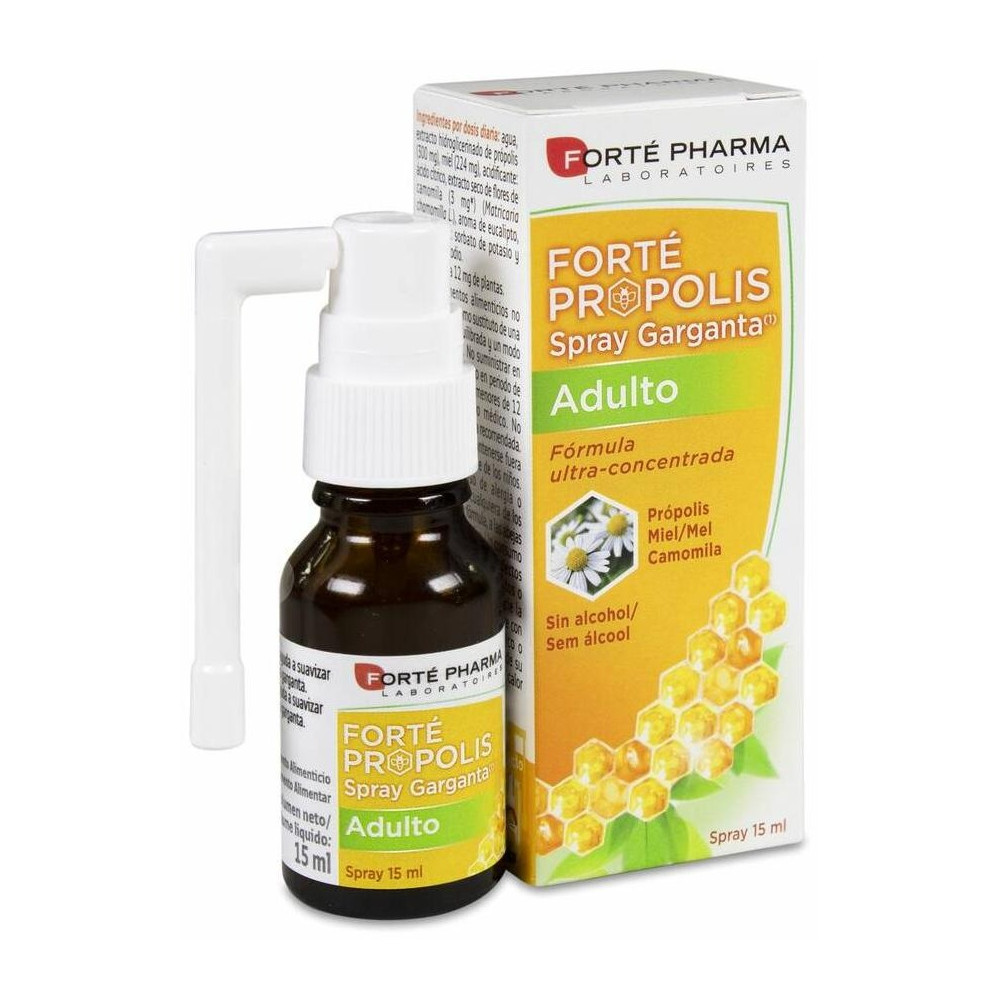 Forté Pharma Própolis Spray Garganta Para Adulto, 15 Ml