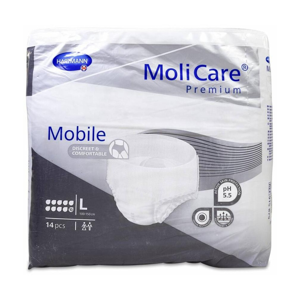 Hartmann Molicare Premium Mobile 10 Gotas T L 14Uds