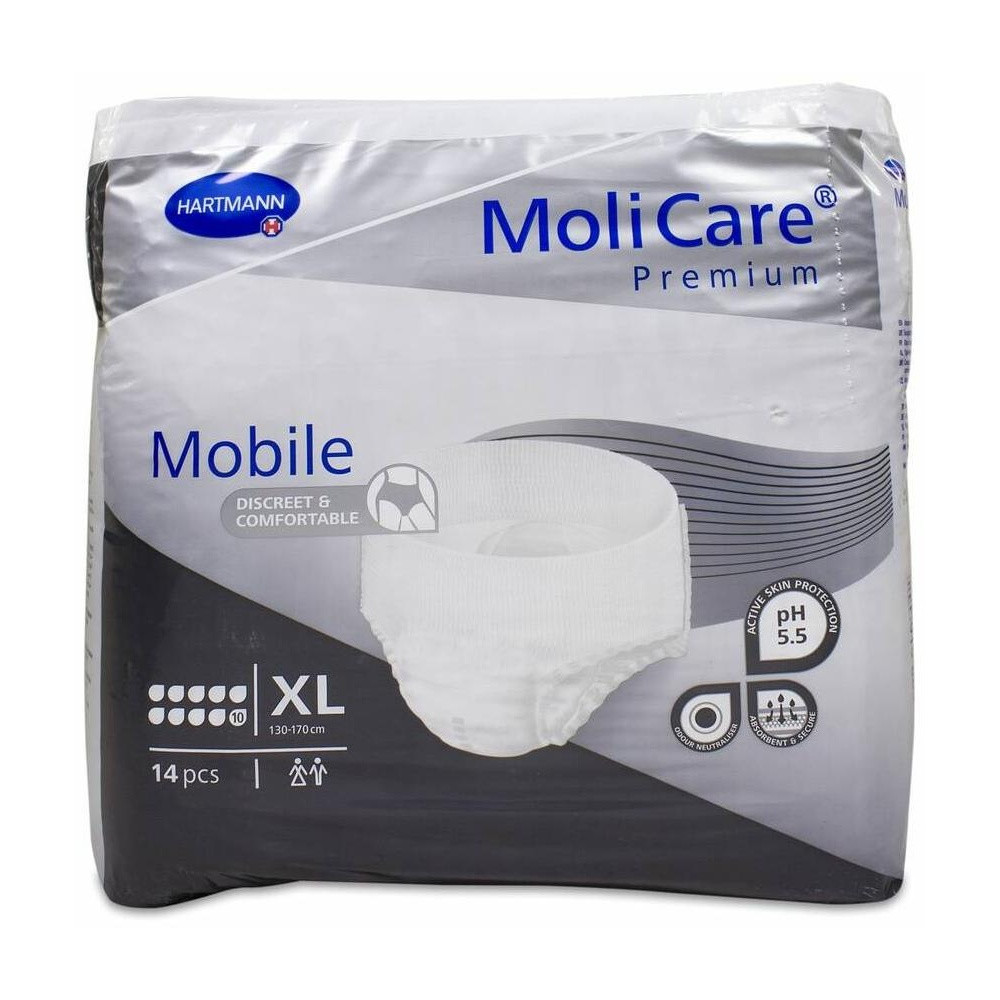 Hartmann Molicare Premium Mobile 10D Tallaxl 14Uds