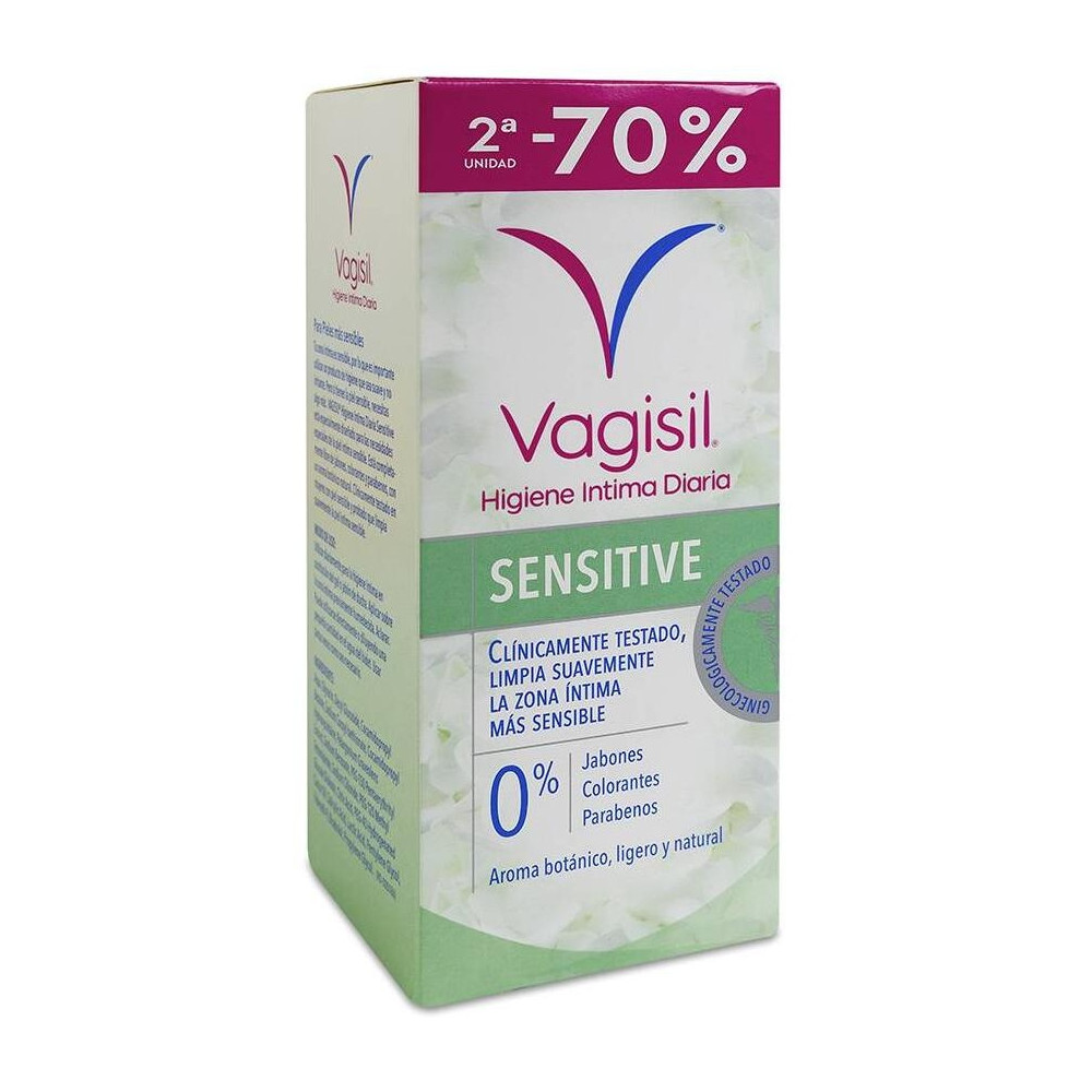 Vagisil Higiene Íntima Diaria Sensitive Pack 2X250Ml