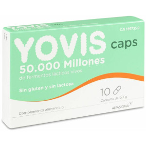 Yovis Probióticos, 10 Cápsulas