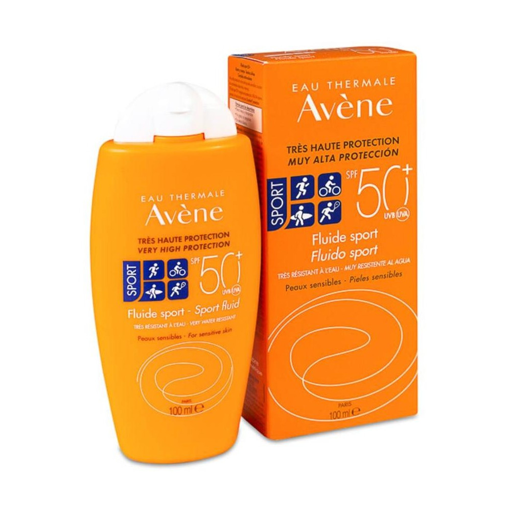 Solaire Haute Protection Fluido Sport Spf50+ 100 Ml