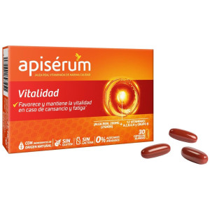Apiserum Vitalidad 30 Caps Blandas