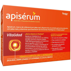 Apiserum Vitalidad 30 Caps Blandas