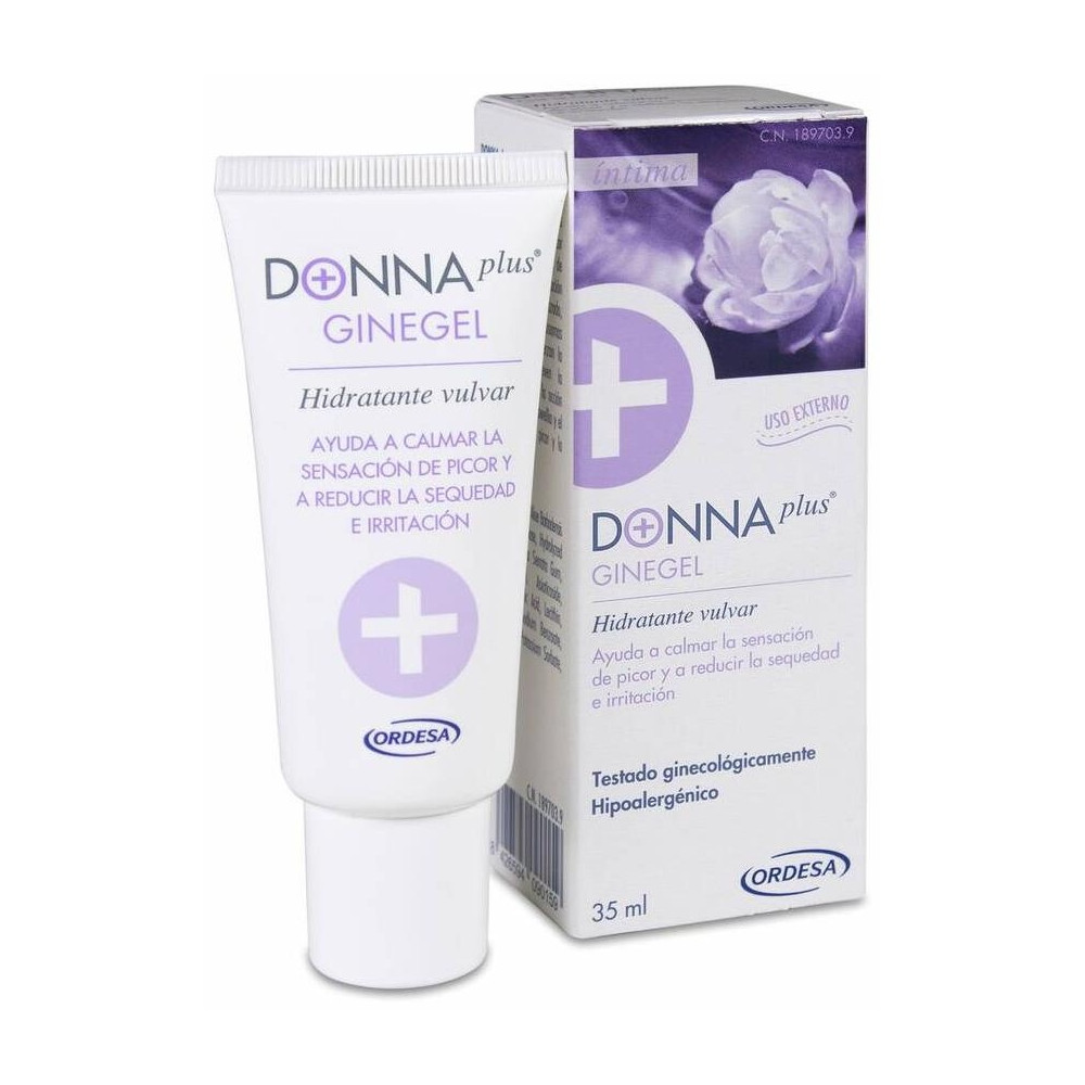 Donnaplus+ Ginegel Gel Hidratante Vulvar, 35 Ml