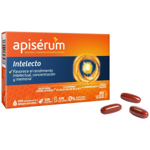 Apisérum Intelecto Cápsulas, 30 Cápsulas
