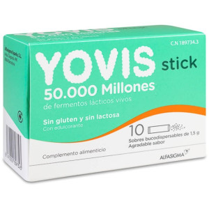 Alfasigma Yovis 10 Sobres...