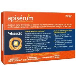 Apisérum Intelecto Cápsulas, 30 Cápsulas