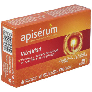 Apiserum Vitalidad 30 Caps Blandas