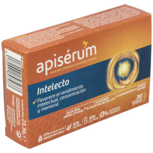 Apisérum Intelecto Cápsulas, 30 Cápsulas