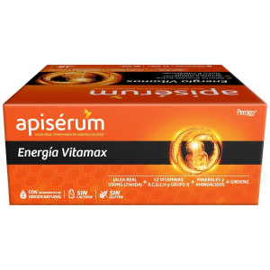 Apisérum Energía Vitamax Viales, 18 Viales