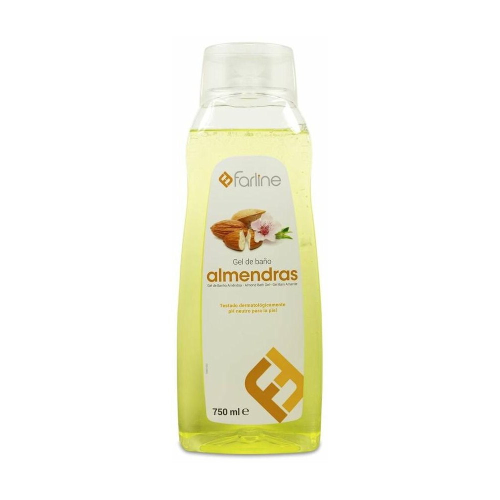 Farline Gel De Baño De Almendras, 750 Ml
