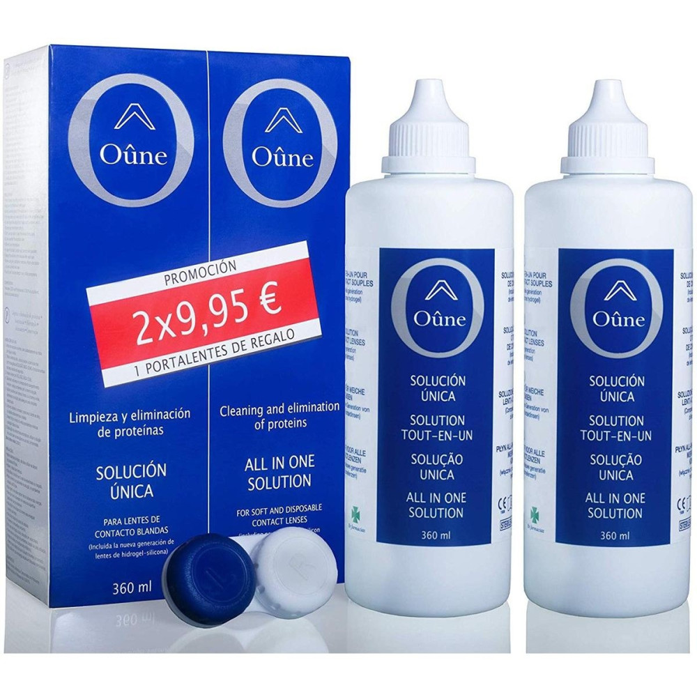 Oune Solucion Unica Lentillas Pack 2X360Ml.