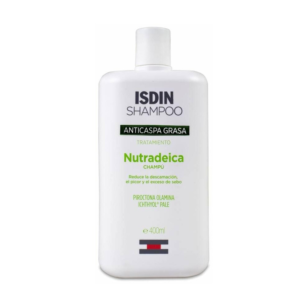 Isdin Shampoo Nutradeica Champú Anticaspa Grasa 400Ml