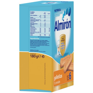 Almiron Advance Galletitas 6 Cereales 180Gr.