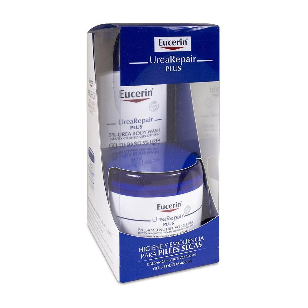 Pack Eucerin Urea Repair Plus Bálsamo Nutritivo + Gel Baño, 450 Ml + 400 Ml
