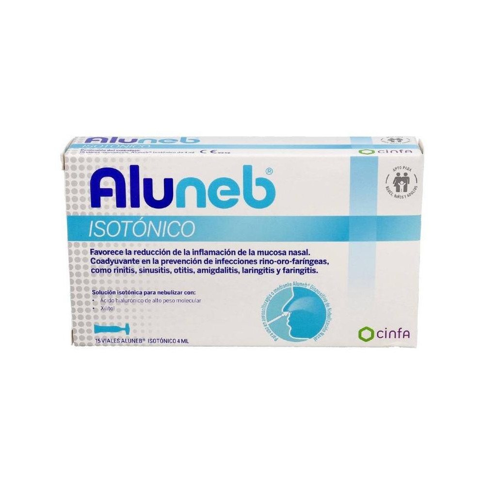 Aluneb Solución Isotónica De 4 Ml, 15 Viales