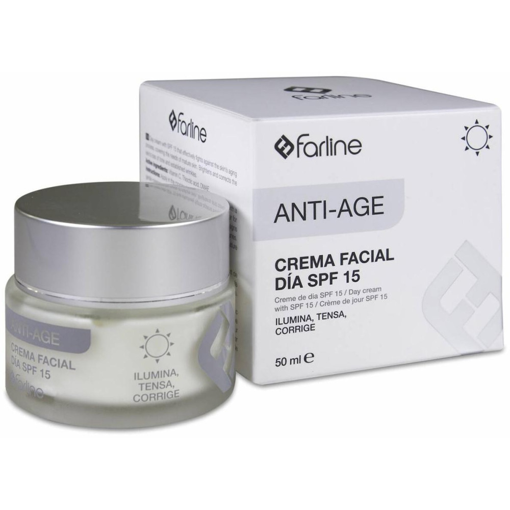 Farline Crema Antiedad De Día Spf 15, 50 Ml