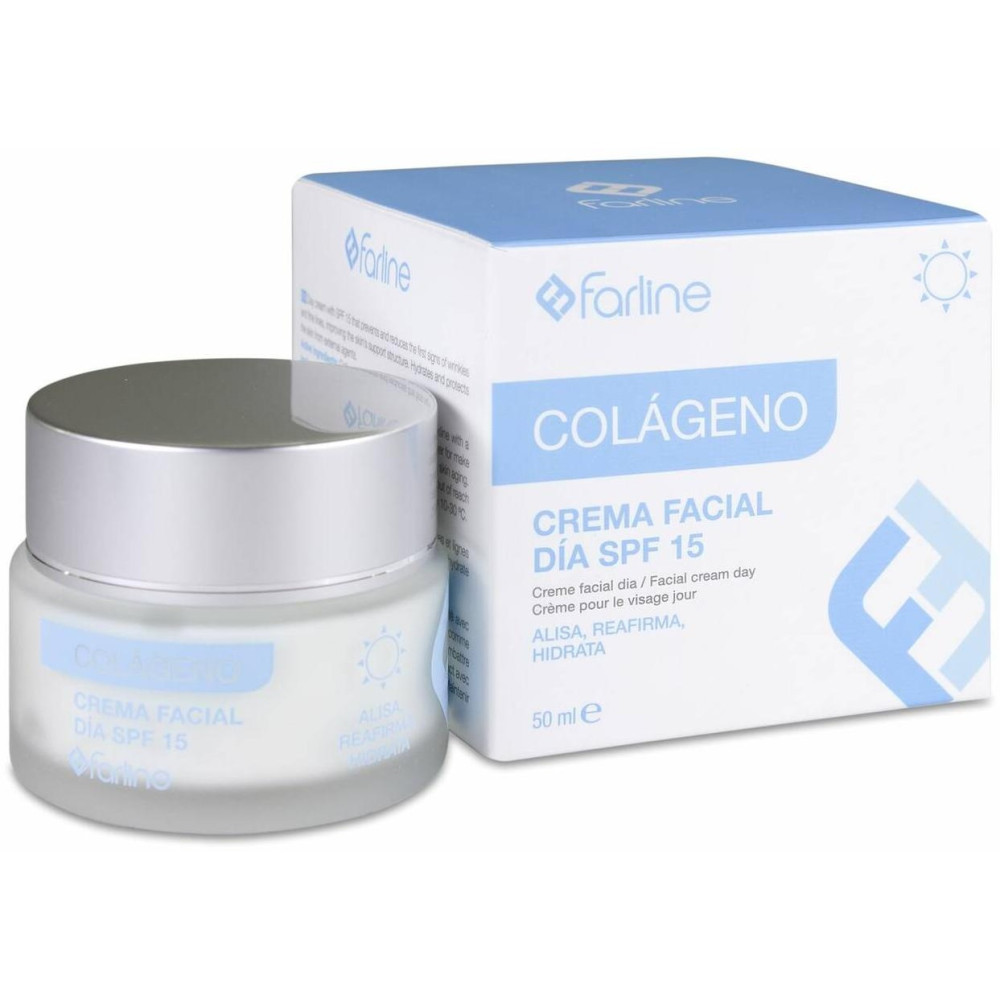 Farline Crema De Día Con Colágeno Spf 15, 50 Ml