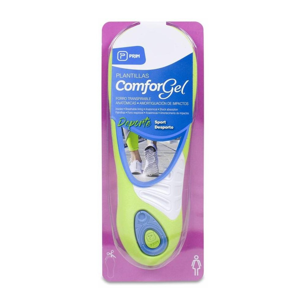 Prim Comforgel Plantillas Deporte Mujer, Talla 35- 41
