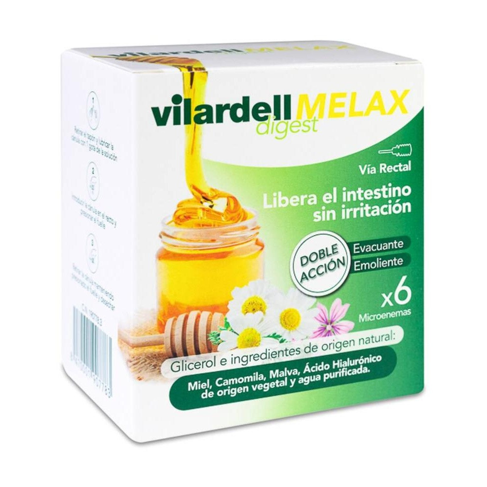 Vilardell Digest Melax Microenemas, 6 Unidades